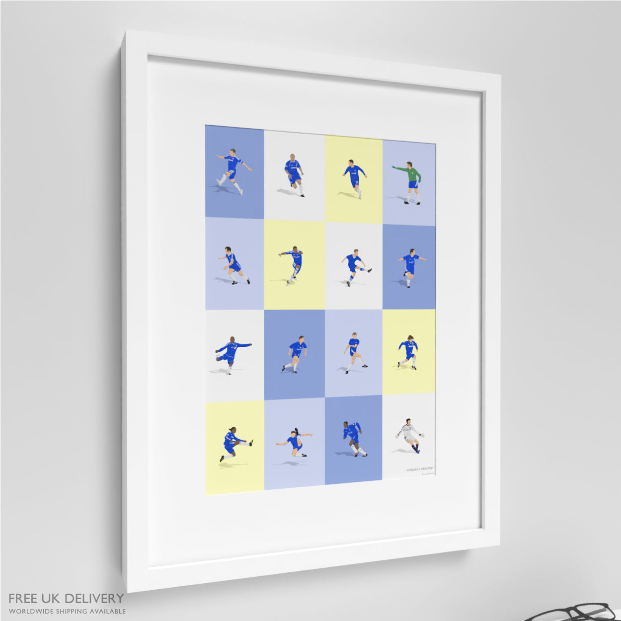 Chelsea's Greatest Players Print