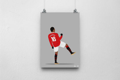 SALE - Casemiro A3 Print - DanDesignsGB