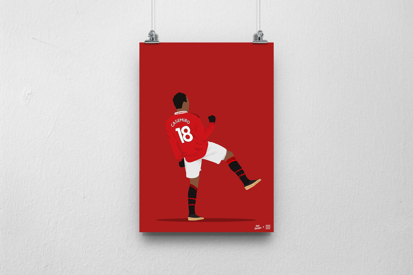 SALE- Casemiro A3 Print - DanDesignsGB