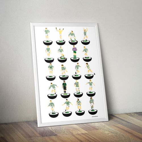 Celtic Legends Subbuteo Print