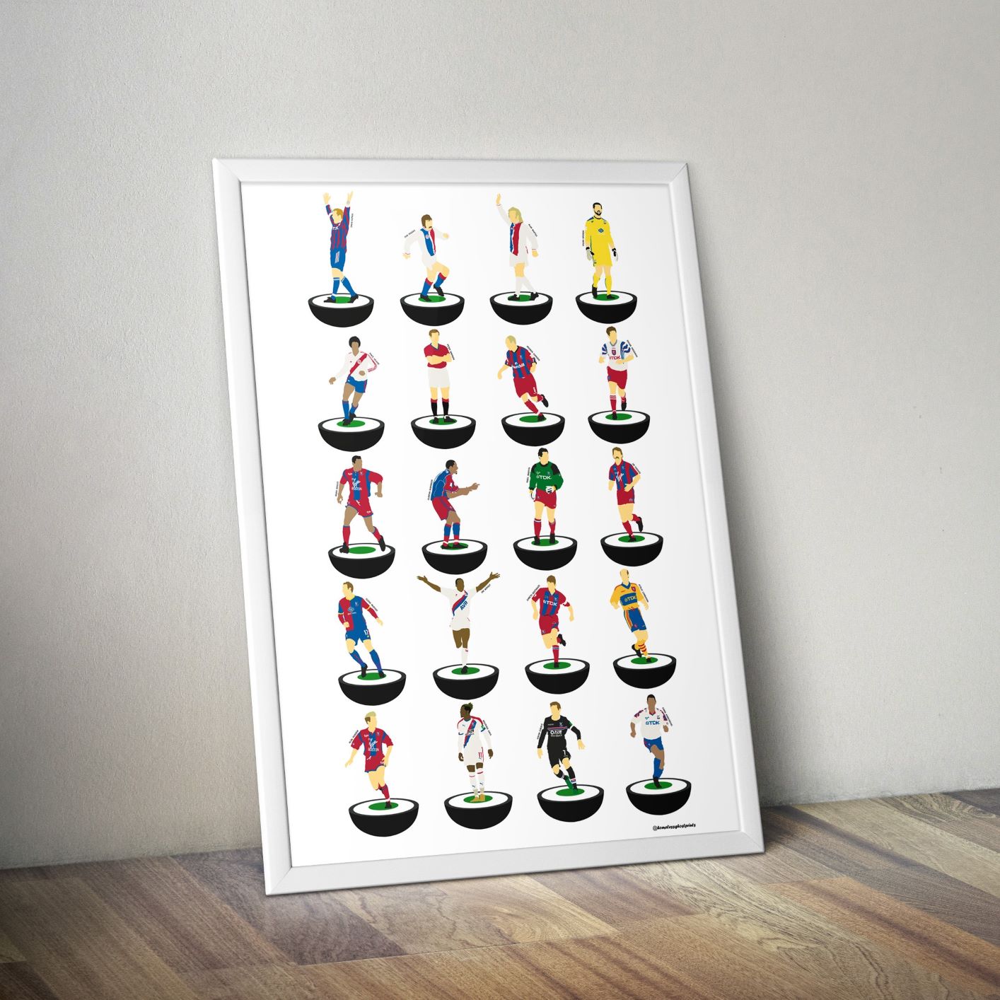 Crystal Palace Subbuteo Print