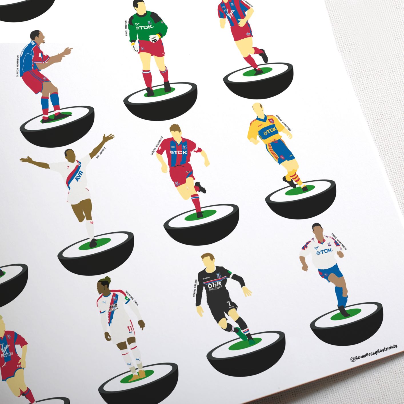 Crystal Palace Subbuteo Print