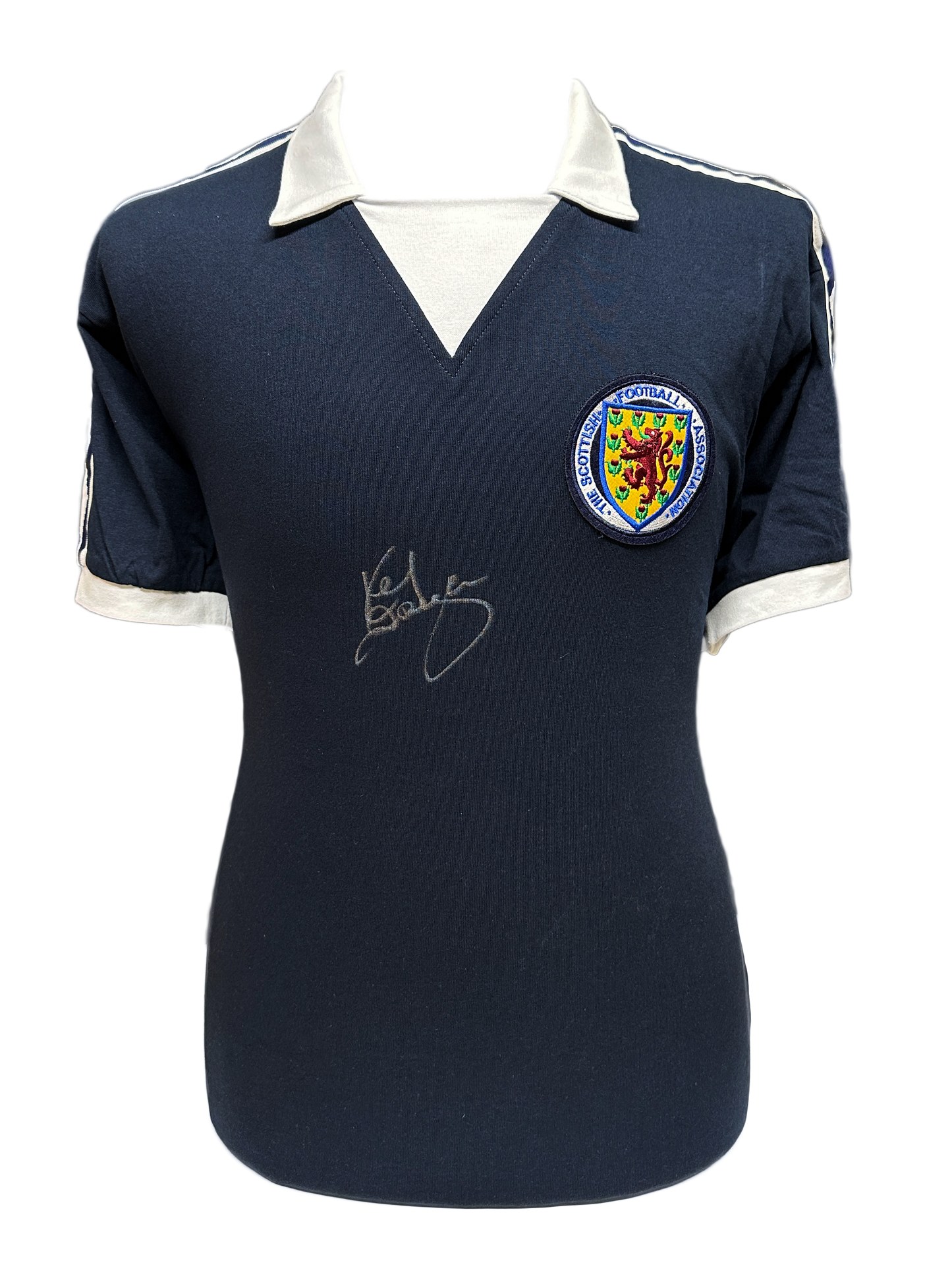 Dalglish Signed Scotland Shirt