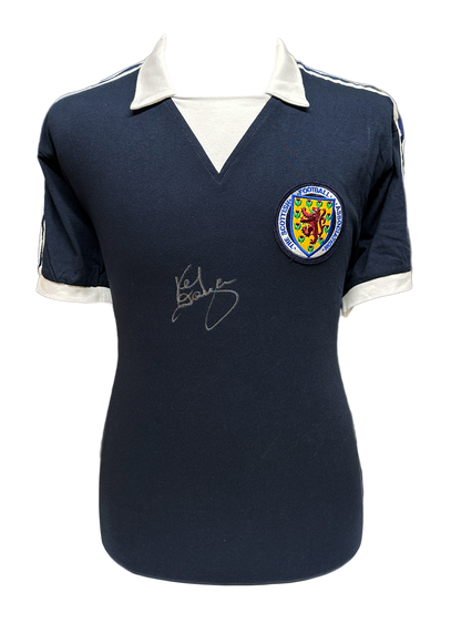 Dalglish Signed Scotland Shirt