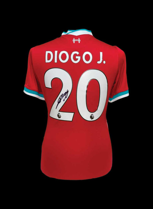 Diogo Jota Liverpool Signed Shirt