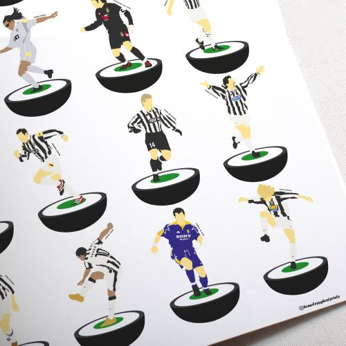 Juventus Subbuteo Print