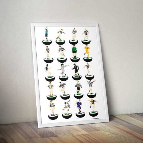 Juventus Subbuteo Print