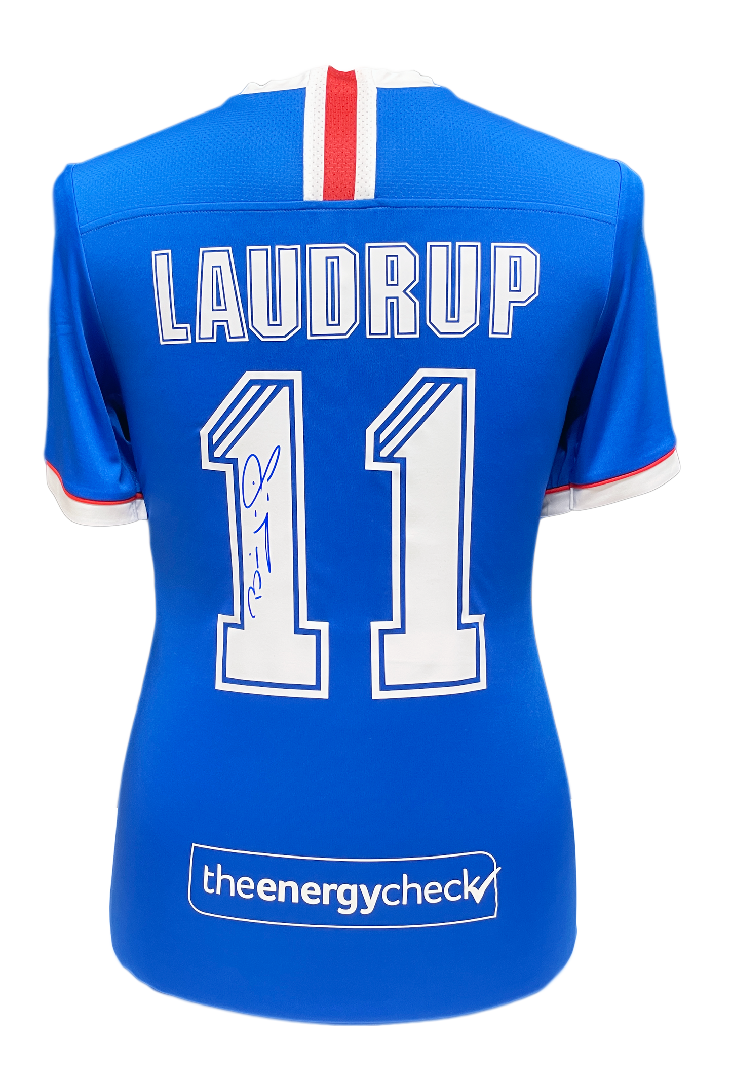 Brian Laudrup signed Rangers Shirt