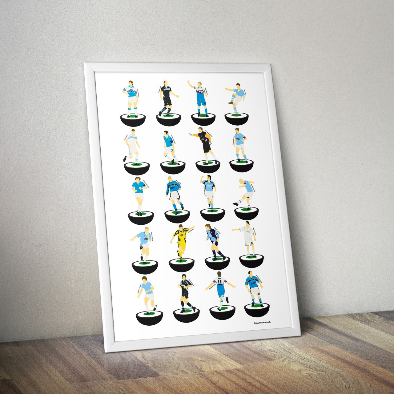 Lazio Subbuteo Print