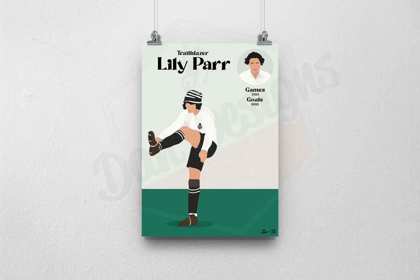 Lily Parr Print - DanDesignsGB