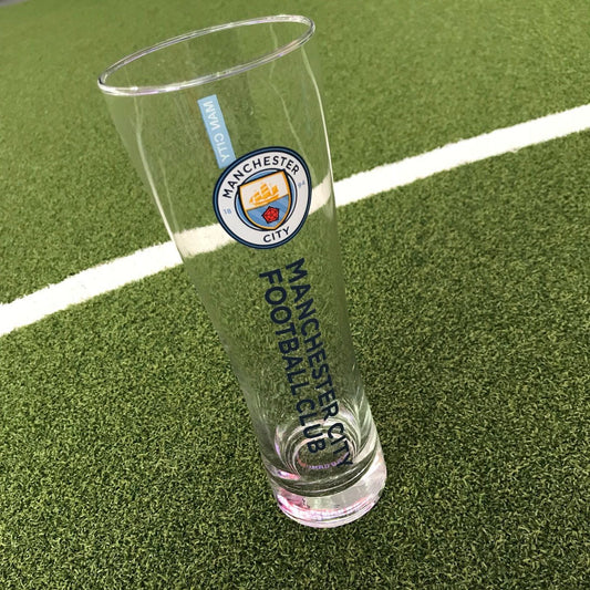 Manchester City Tall Beer Glass