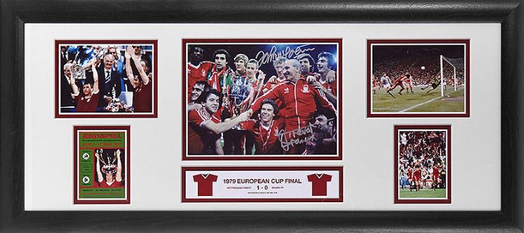 Francis & McGovern Signed Nottingham Forest 1979 European Cup Winners Storyboard