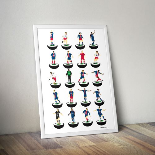 Paris Saint Germain Subbuteo Print