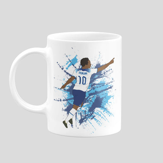 Raheem Sterling Mugs - DanDesignsGB