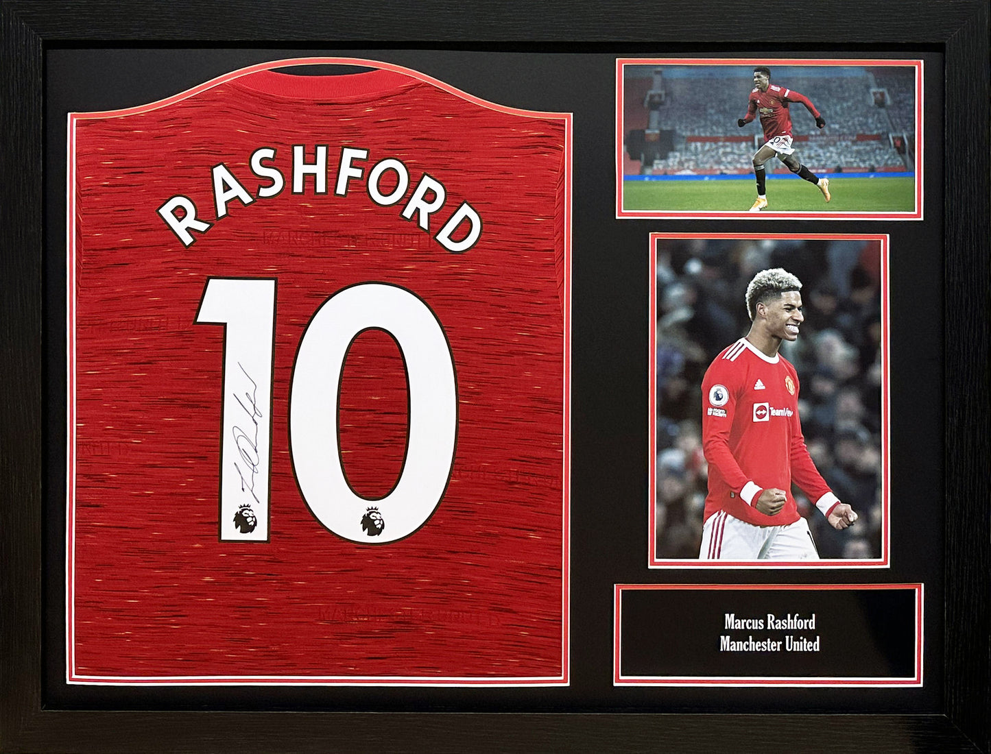 Marcus Rashford Signed Manchester United Shirt