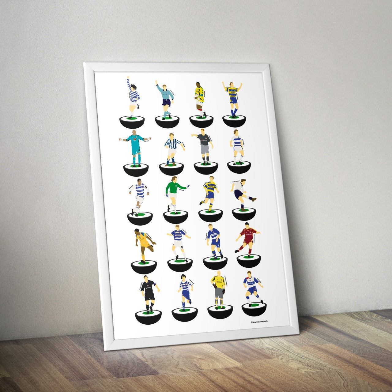 Reading Subbuteo Print