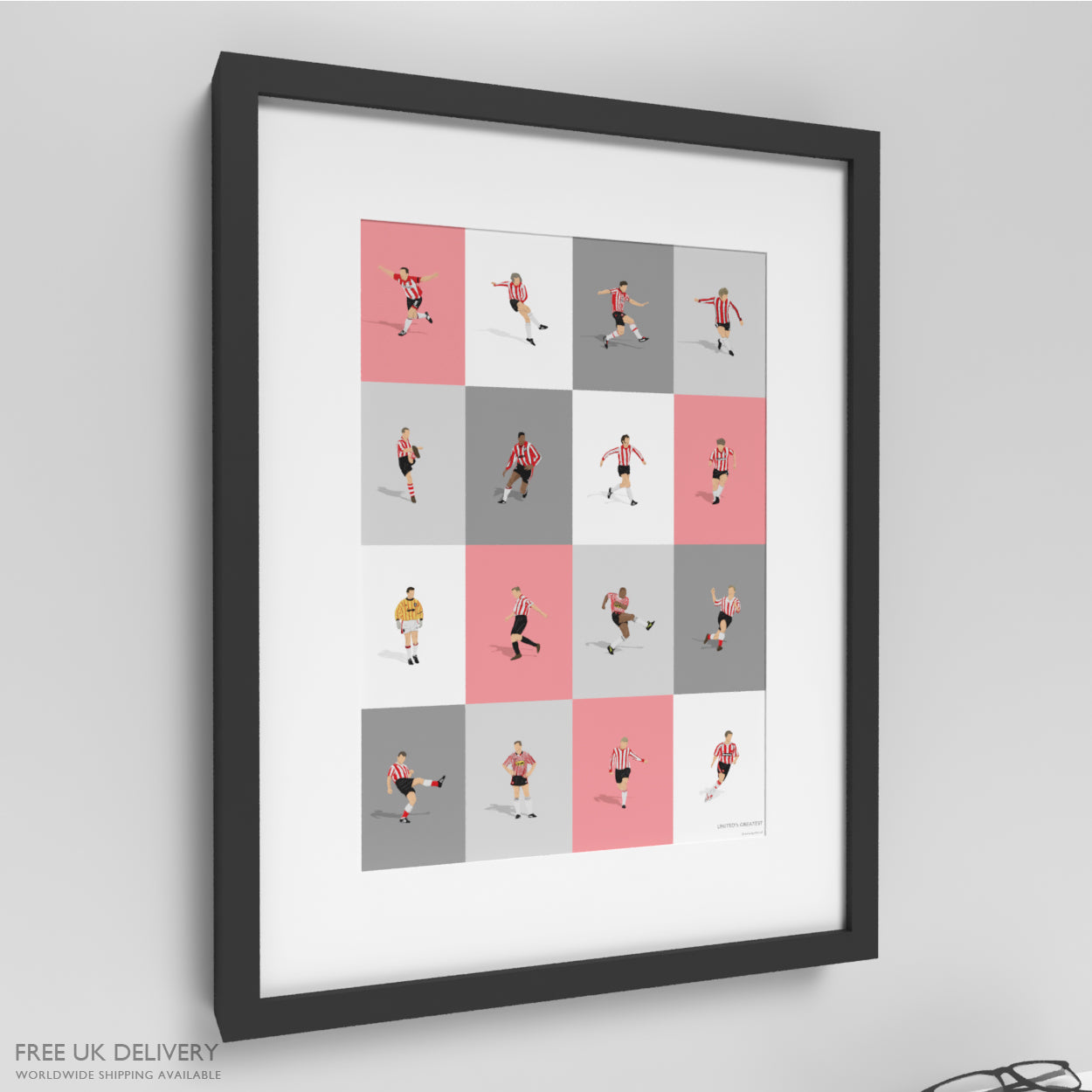 Sheffield United's Greatest Players Print