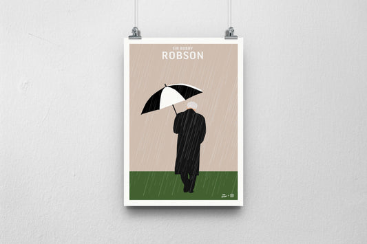 Sir Bobby Robson Print - DanDesignsGB