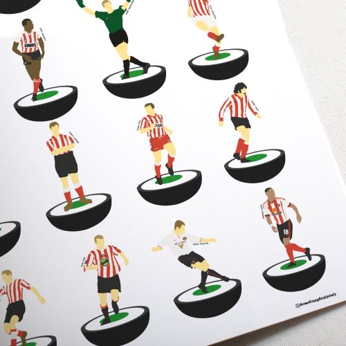 Sunderland Subbuteo Print