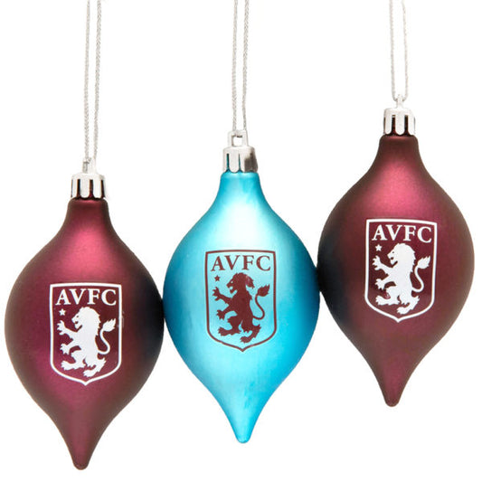 Aston Villa FC Vintage Baubles