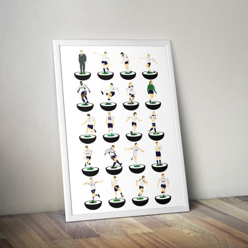 Tottenham Hotspur Subbuteo Print