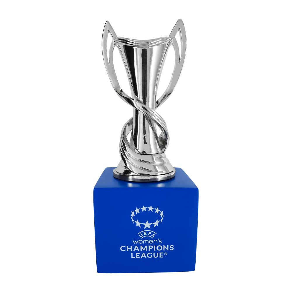 UEFA Women's Champions League 70mm Replica Trophy (with Plinth)