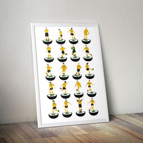 Wolves Subbuteo Print