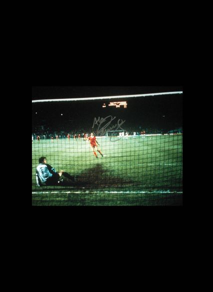 Alan Kennedy Signed Liverpool 1984 European Cup Final Photo