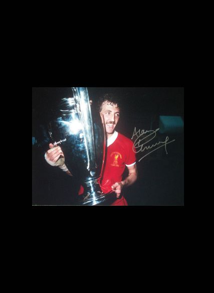 Alan Kennedy Signed Liverpool 1981 European Cup Final Photo