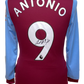 Michail Antonio Signed 19/20 West Ham Shirt