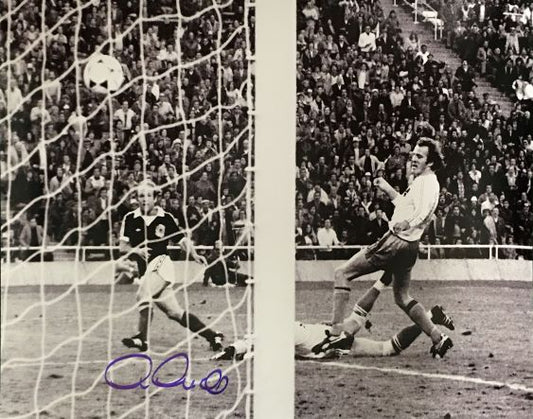 Archie Gemmill Signed 1978 World Cup Photo