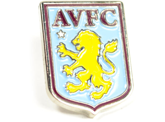 Aston Villa Crest Pin Badge