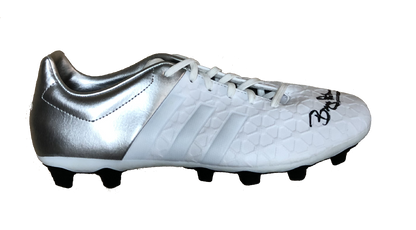 Bryan Robson Signed Adidas Football Boot