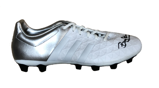 Bryan Robson Signed Adidas Football Boot