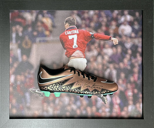Eric Cantona Signed Nike Football Boot