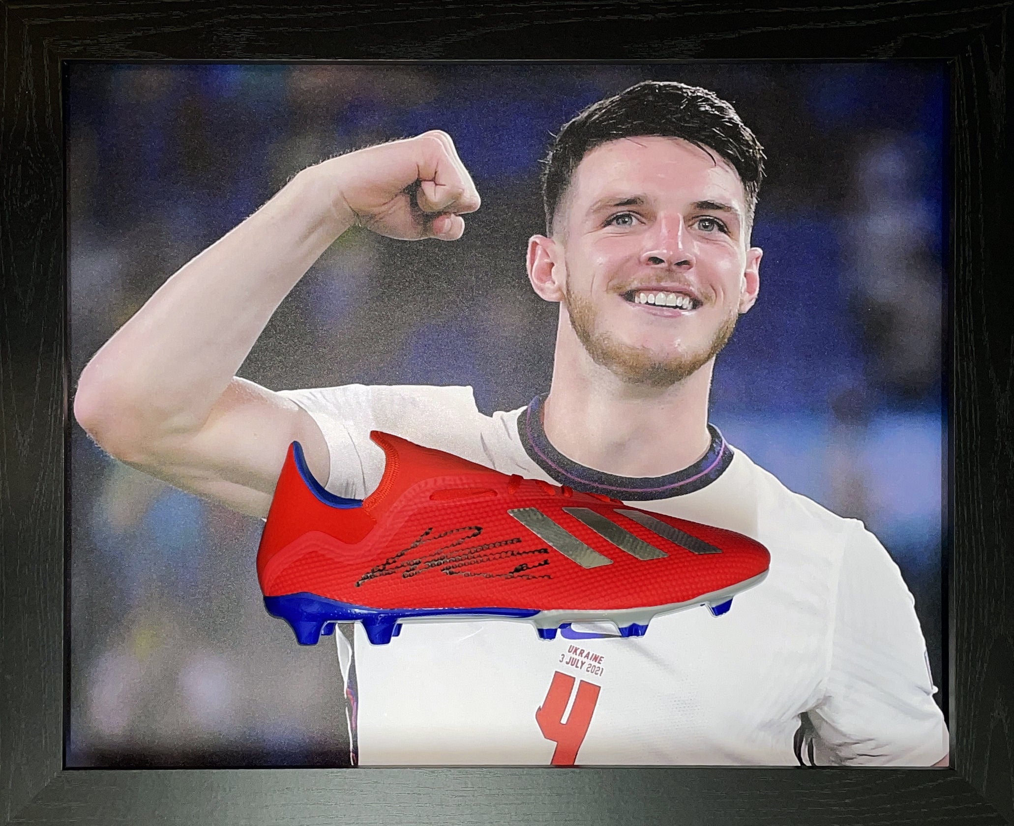 Declan Rice Signed Football Boot – National Football Museum Shop
