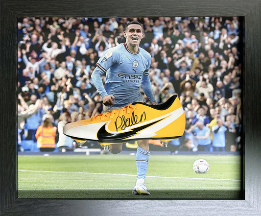 Phil Foden Signed Football Boot