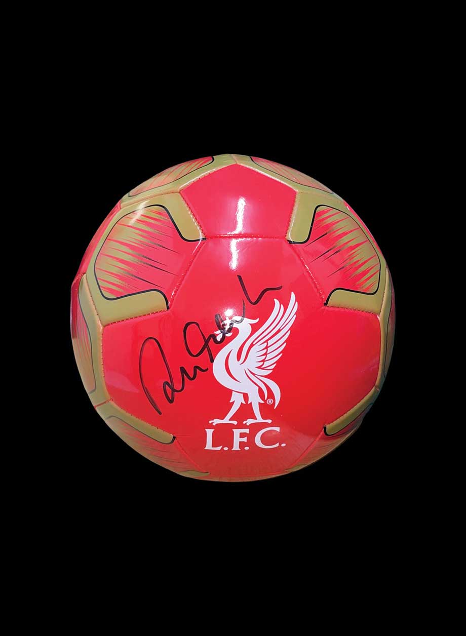 Robbie Fowler Signed Liverpool Football