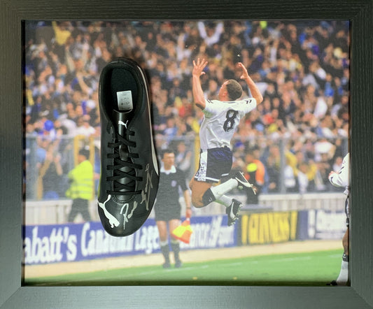 Paul “Gazza” Gascoigne Signed Football Boot - Tottenham
