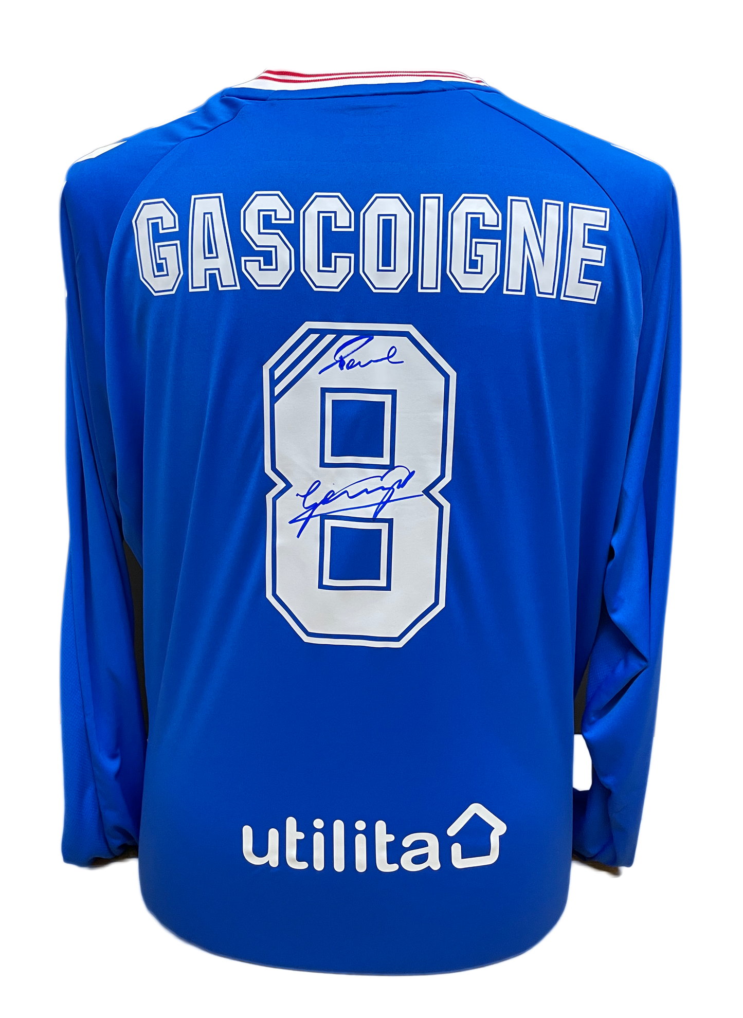 Paul “Gazza” Gascoigne Rangers Signed Shirt