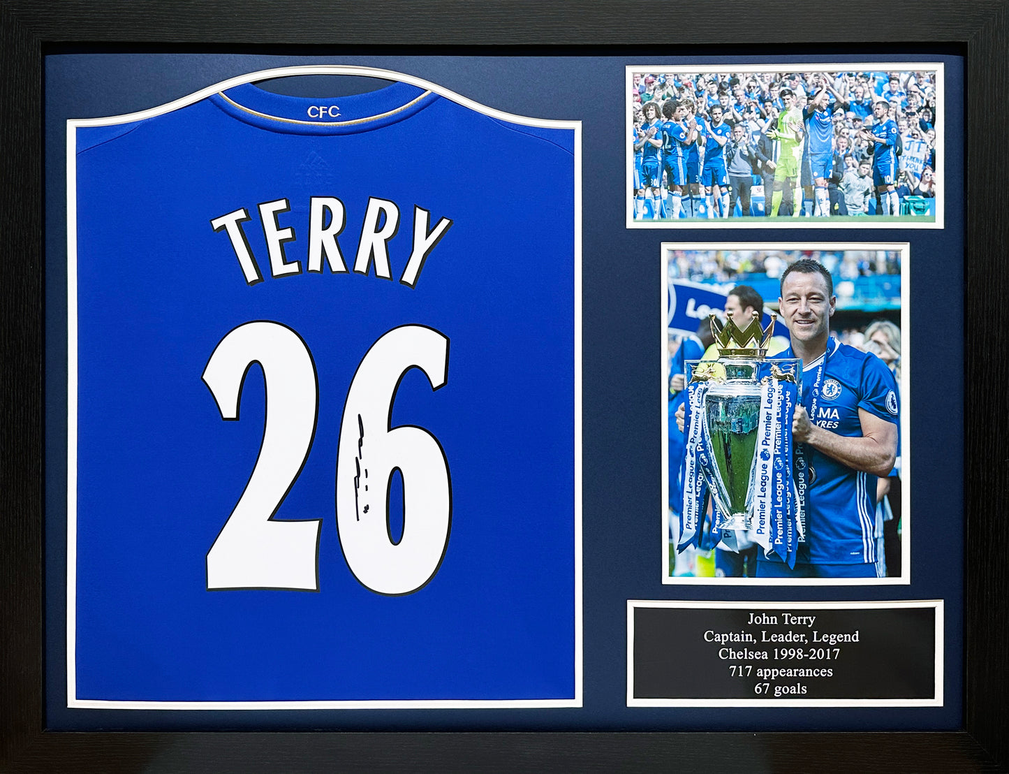 John Terry Chelsea Signed Shirt