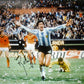 Mario Kempes Signed 1978 World Cup Final Photo