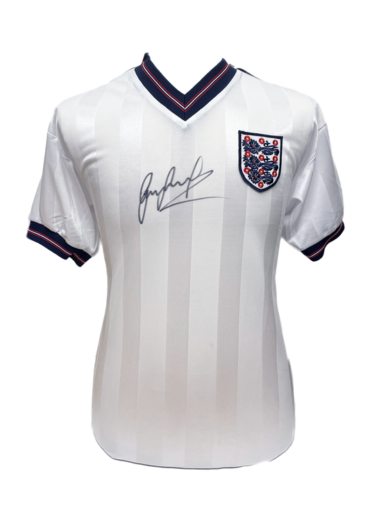 Gary Lineker Signed 1986 England Shirt