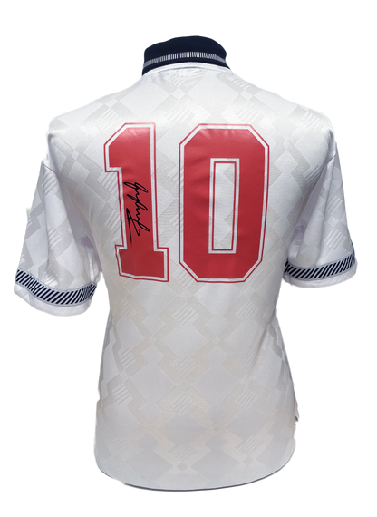 Gary Lineker Signed 1990 England Shirt