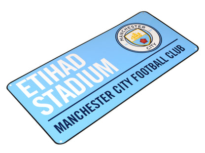 Manchester City Street Sign