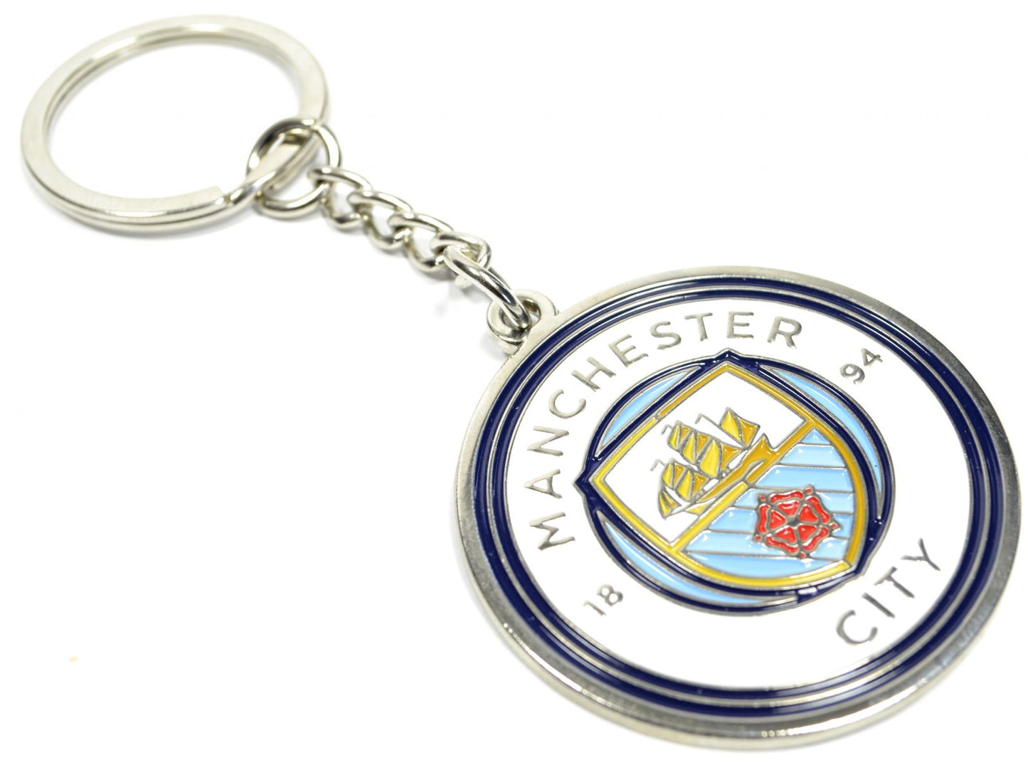 Manchester City Crest Keyring