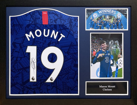 Mason Mount Chelsea Signed Shirt 2019/20