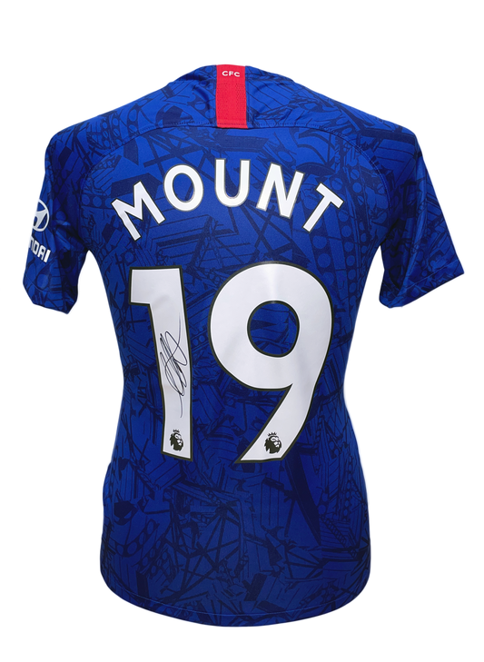 Mason Mount Chelsea Signed Shirt 2019/20