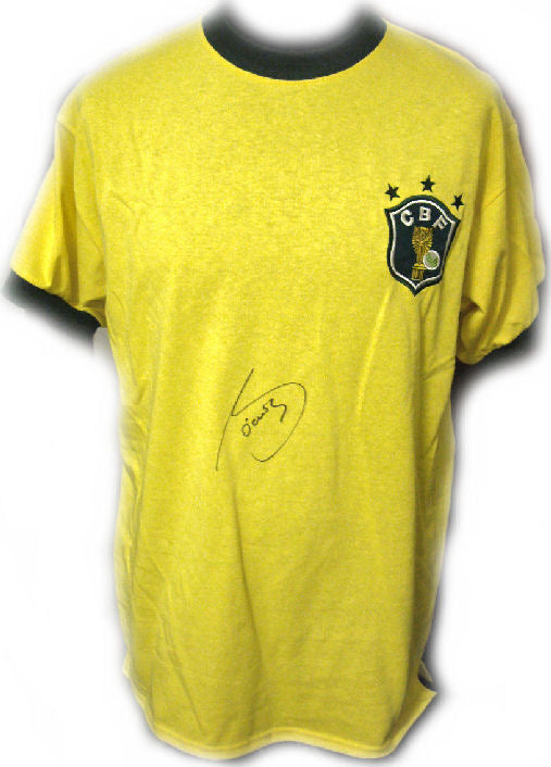 Sócrates signed Brazil shirt - unframed
