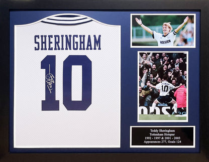 Teddy Sheringham Signed 1994 Spurs Shirt